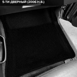 3D коврики EVA с бортами Mitsubishi Pajero IV 5D (2006-н.в.)
