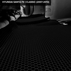 3D коврики EVA с бортами Hyundai Santa Fe I (2000-2006)