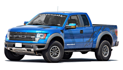 2D коврики EVA в салон на Ford F-150 XII Raptor, полуторная кабина (2008-2014)