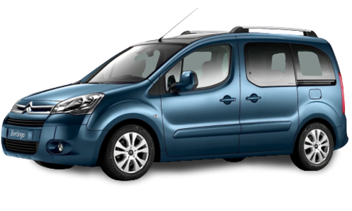 2D коврики EVA в салон и багажник на Citroen Berlingo II (2008-2012)