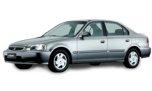 2D коврики EVA в салон  на Honda Civic VI седан (1995-2002)
