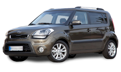 2D коврики EVA в салон и багажник  на Kia Soul I (AM FL) рестайлинг (2011-2014)