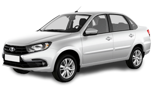 2D коврики EVA в салон и багажник  на Lada Granta FL седан (2018-н.в.)