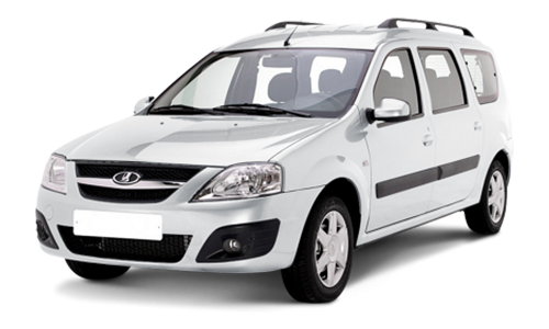 2D коврики EVA в салон и багажник  на Lada Largus I, 5 мест, дорест (2012-2021)