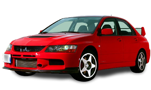 2D коврики EVA в салон и багажник  на Mitsubishi Lancer Evolution IX (2005-2007)