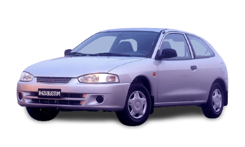 2D коврики EVA в салон и багажник  на Mitsubishi Mirage V левый руль (1995-2003)