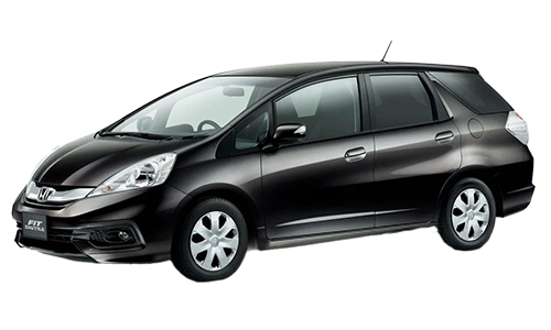 2D коврики EVA в салон и багажник на Honda Fit Shuttle I GP/GG гибрид, правый руль (2011-2015)