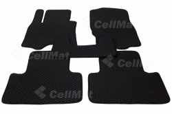 2D коврики EVA в салон и багажник на Infiniti QX70 (2014-2019)