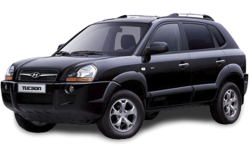 2D коврики EVA в салон и багажник на Hyundai Tucson I (2004-2010)