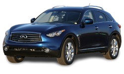2D коврики EVA в салон и багажник на Infiniti QX70 (2014-2019)