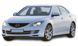2D коврики EVA в салон и багажник  на Mazda 6 II GH седан (2007-2012)