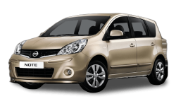 3D коврики EVA с бортами в салон  на Nissan Note I E11 (2005-2013)